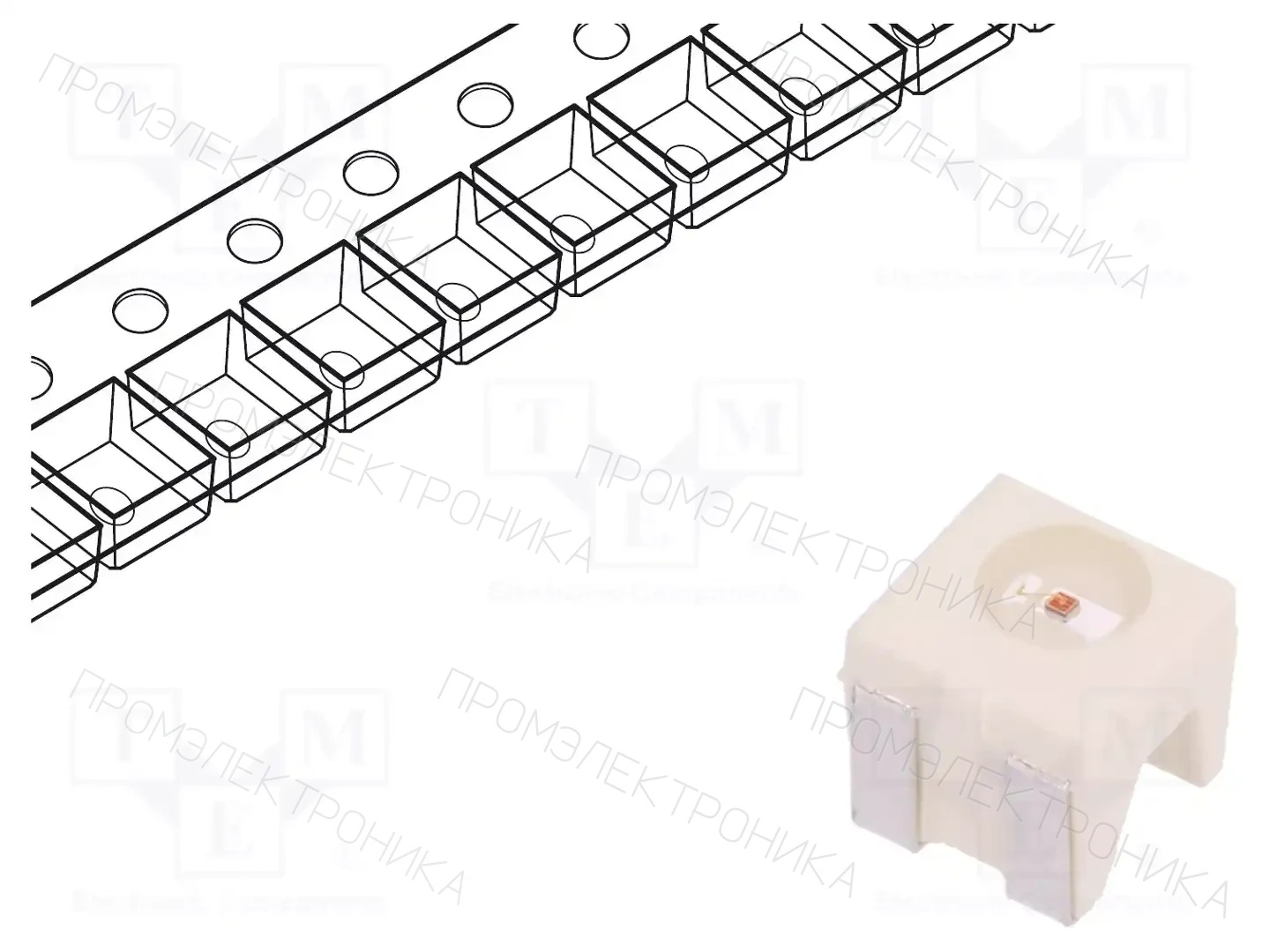 ams OSRAM LY A67F-U2AB-36 — Светодиоды SMD цветные