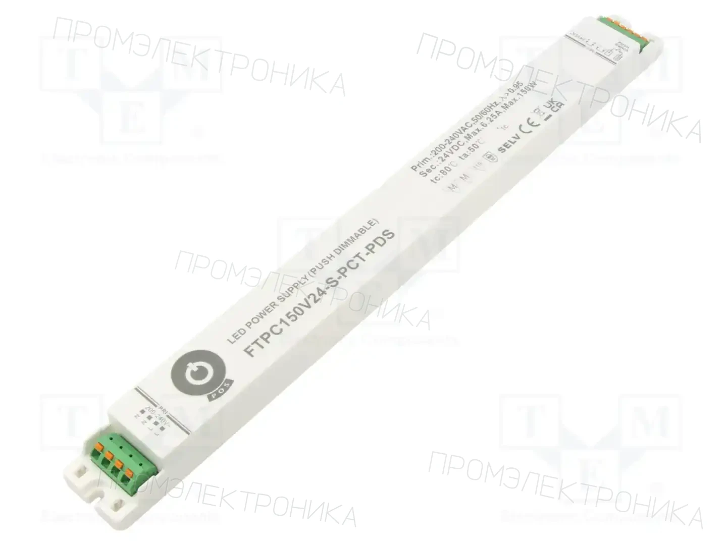 POS FTPC150V24-S-PCT-PDS — Блоки питания для LED