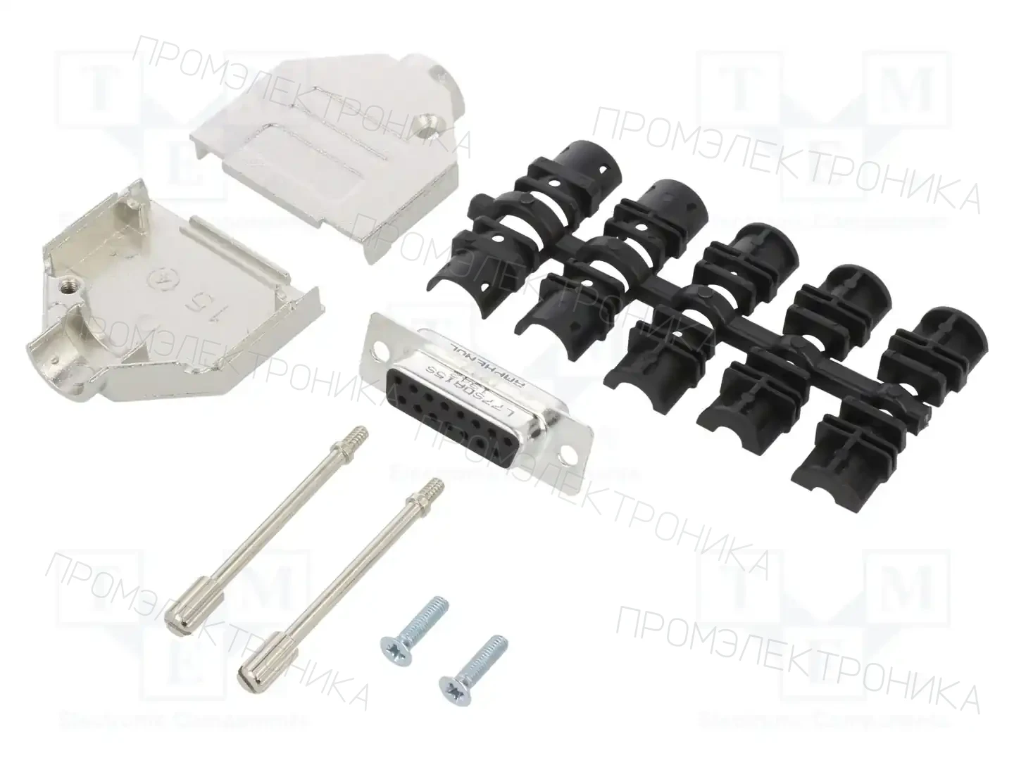 AMPHENOL COMMUNICATIONS SOLUTIONS L17DTZK15+L77SDA15S — Комплектные штекеры D-Sub