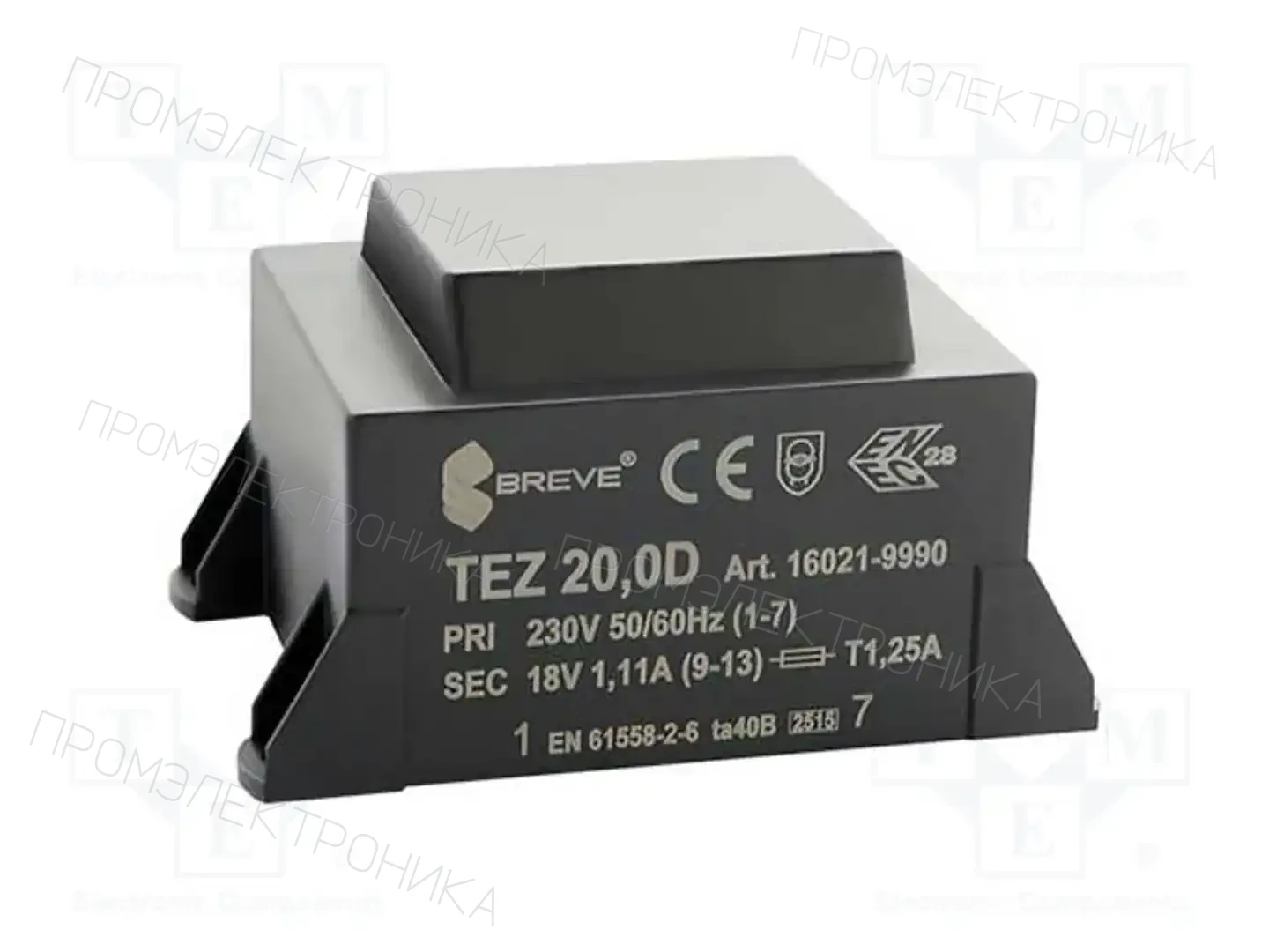 BREVE TUFVASSONS 16021-9990 — Трансформаторы PCB