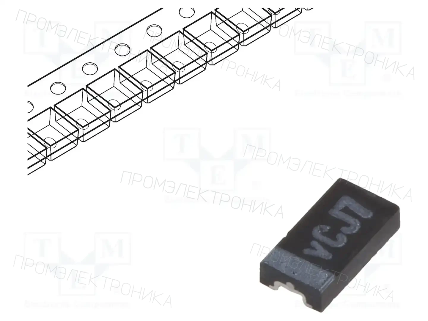 KEMET TF08A226M016APE200 — Конденсаторы полимерные SMD