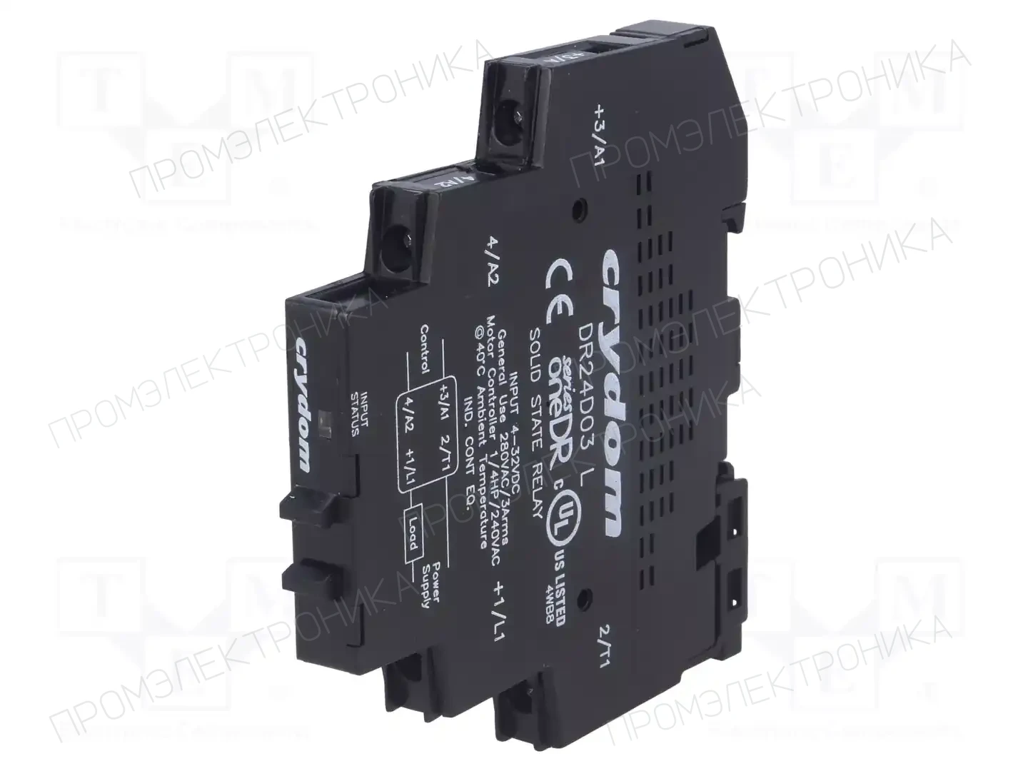 SENSATA / CRYDOM DR24D03 — Реле SSR однофазные