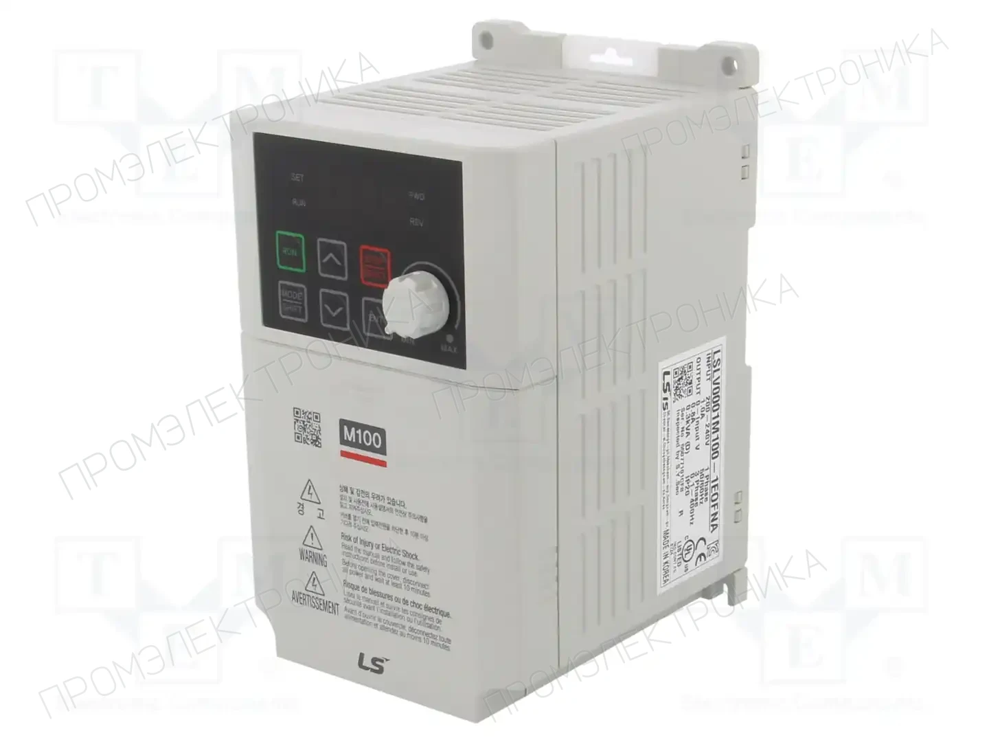 LS ELECTRIC LSLV0001M100-1EOFNA — Однофазные инверторы