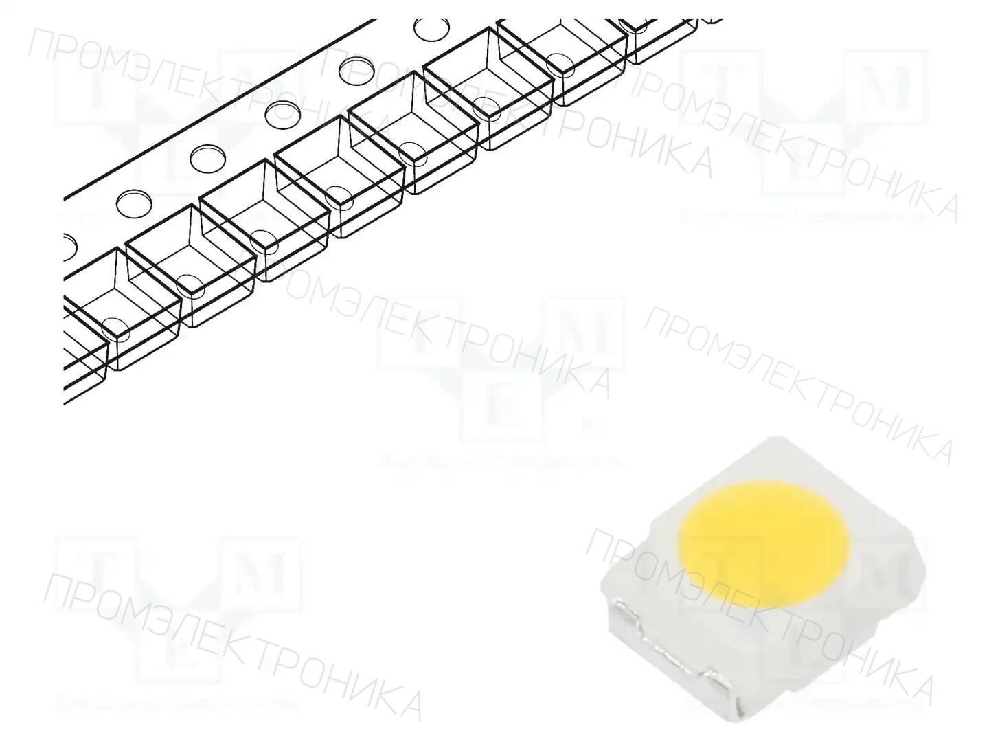 REFOND RF-K40HK30DS-EC-Y — Светодиоды SMD белые