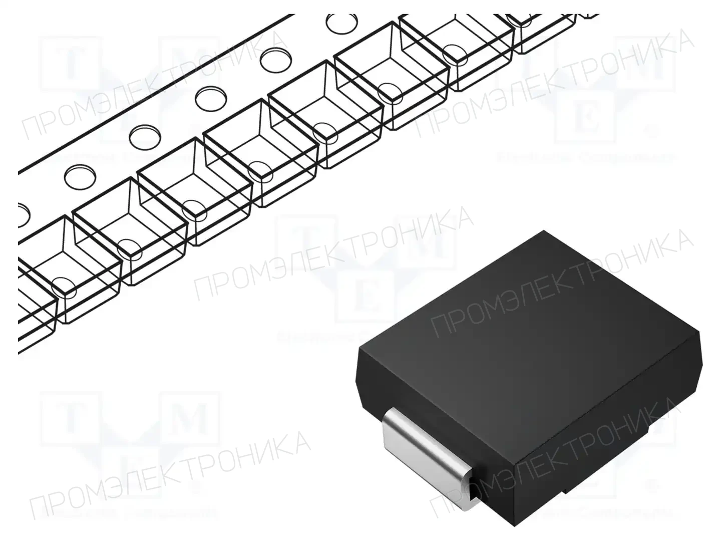 LUGUANG ELECTRONIC RS5MC — Универсальные диоды SMD