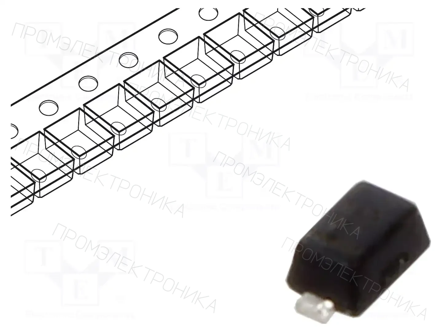 MICRO COMMERCIAL COMPONENTS 1N4448X-TP — Универсальные диоды SMD