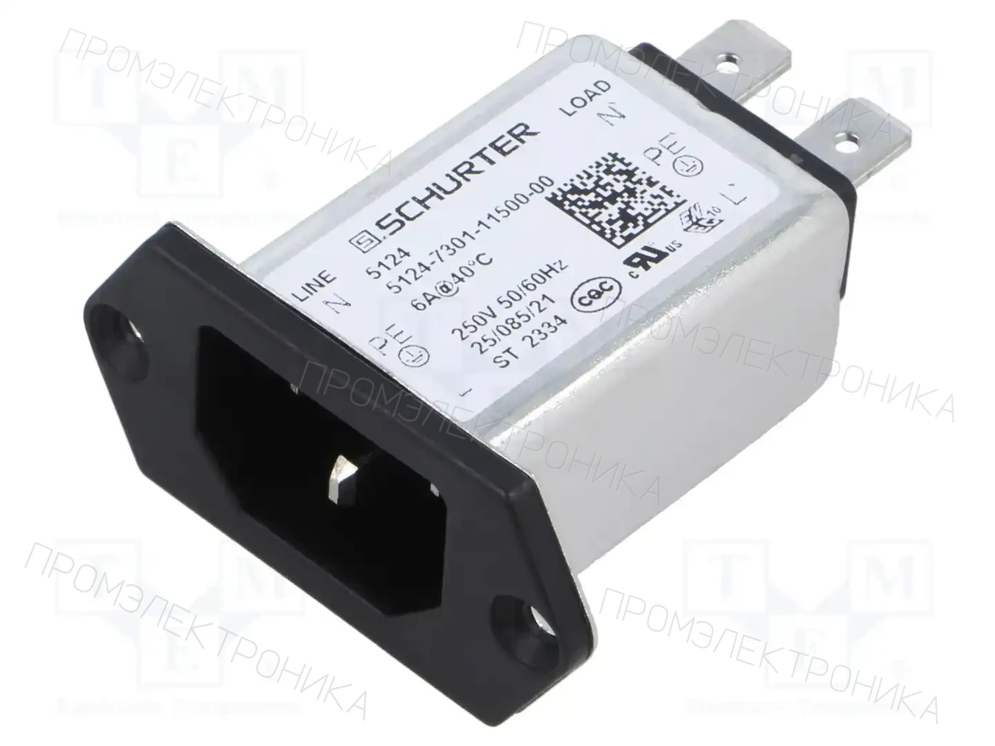 SCHURTER 3-130-938 — Разъемы IEC 60320