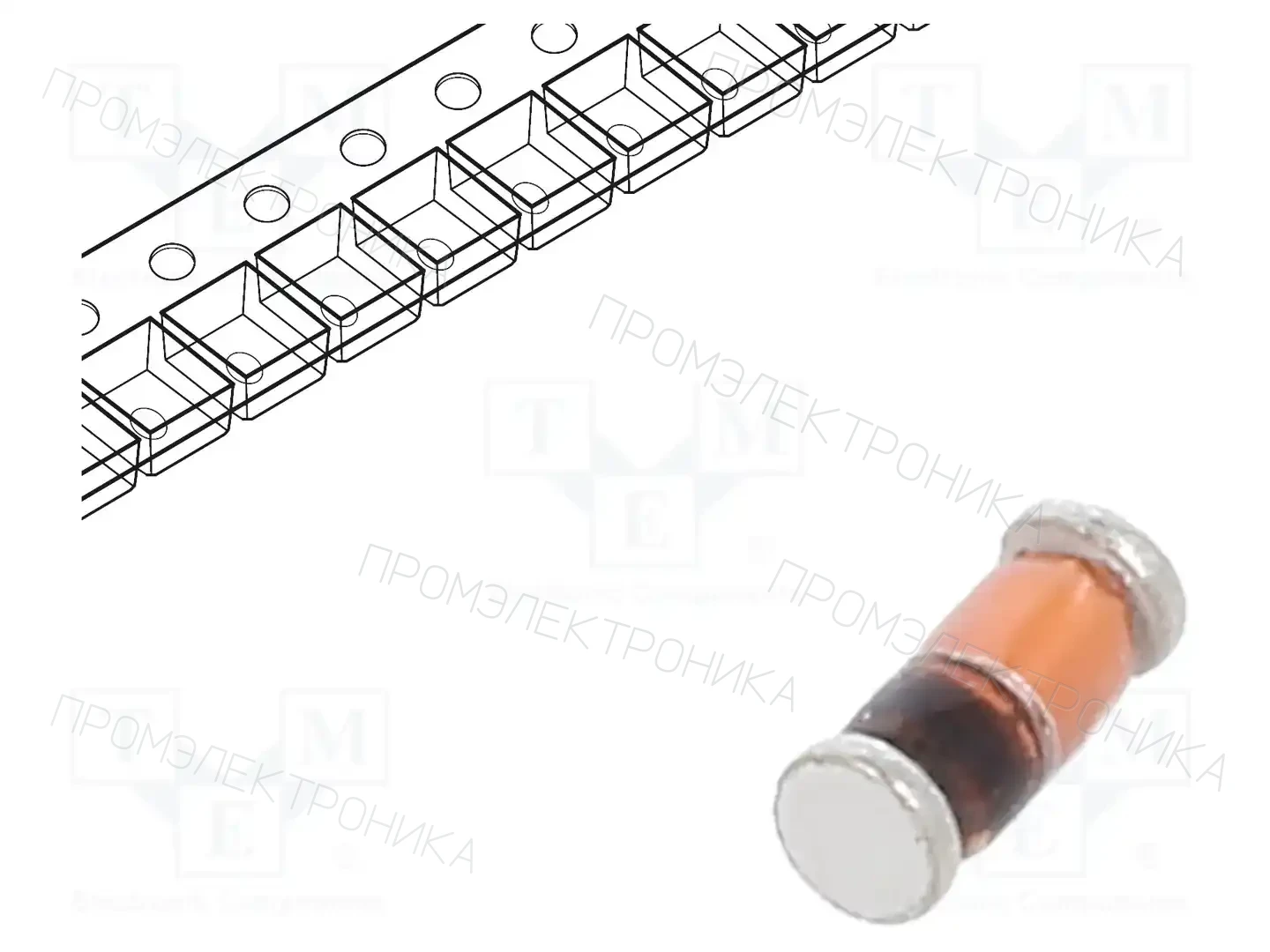 DC COMPONENTS DL914B — Универсальные диоды SMD
