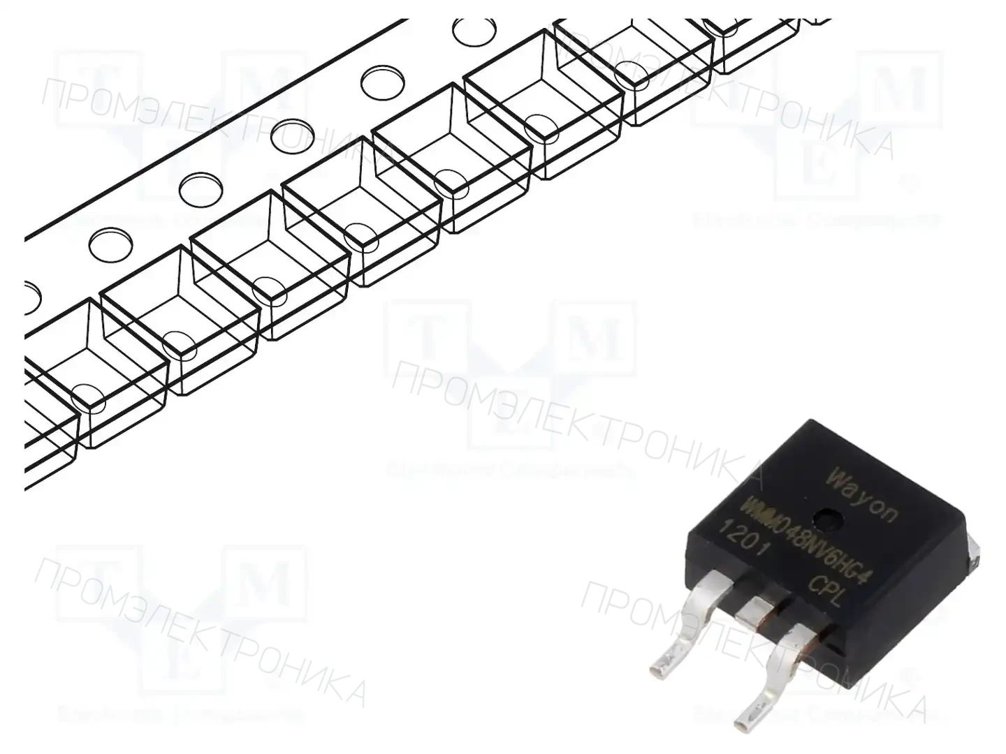 WAYON WMM048NV6HG4 — Транзисторы с каналом N SMD