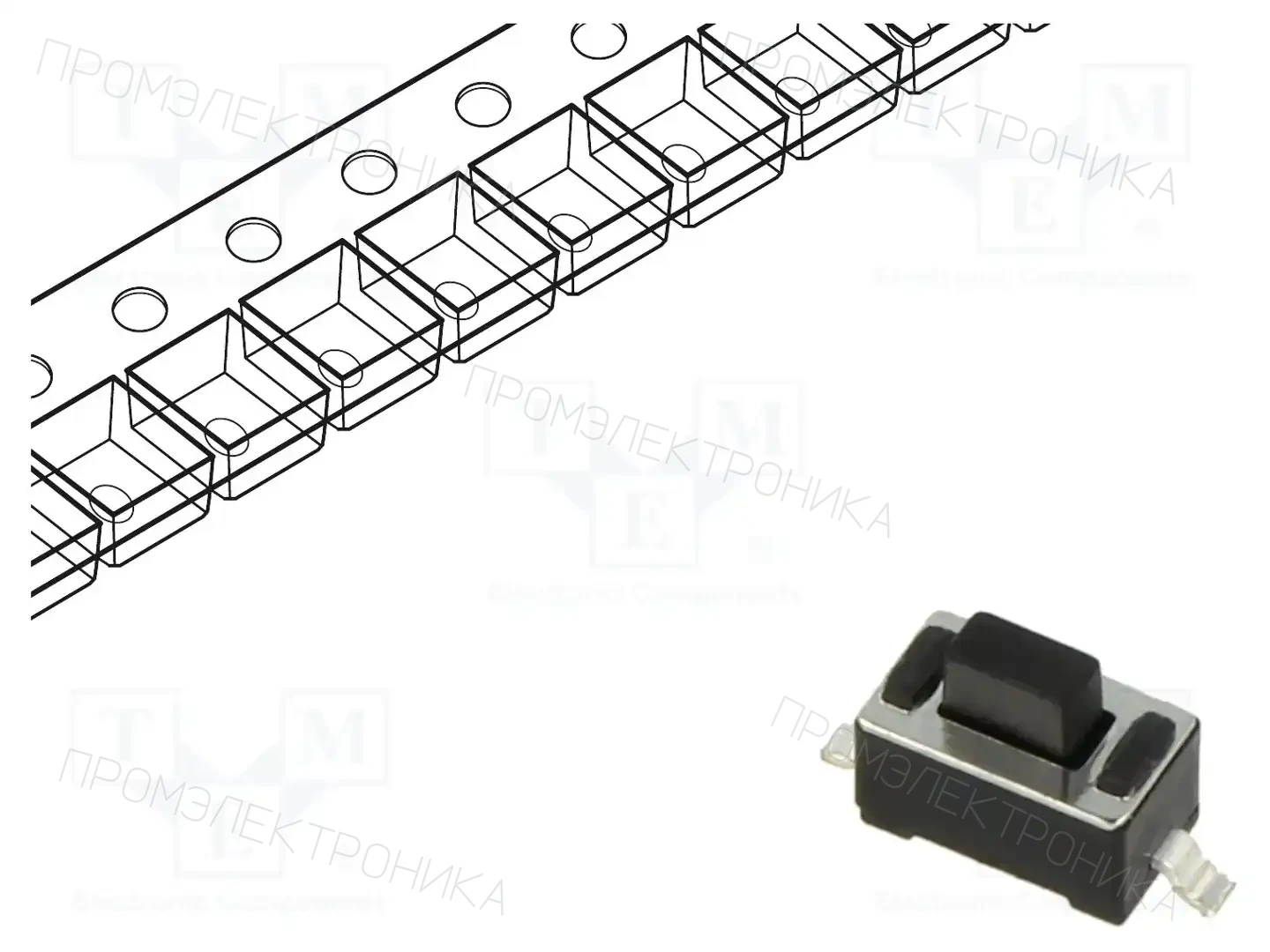 CONNFLY DS1042-03-219KKR25010 — Микропереключатели TACT