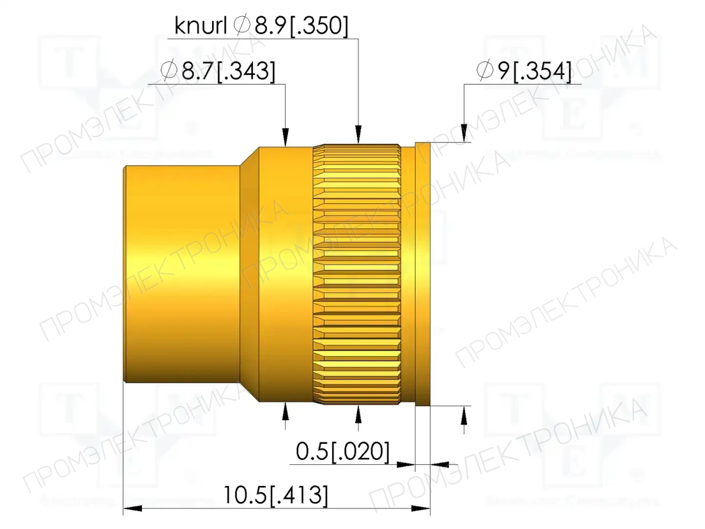 INGUN KS-559M8R — Гнёзда для измерительных щупов