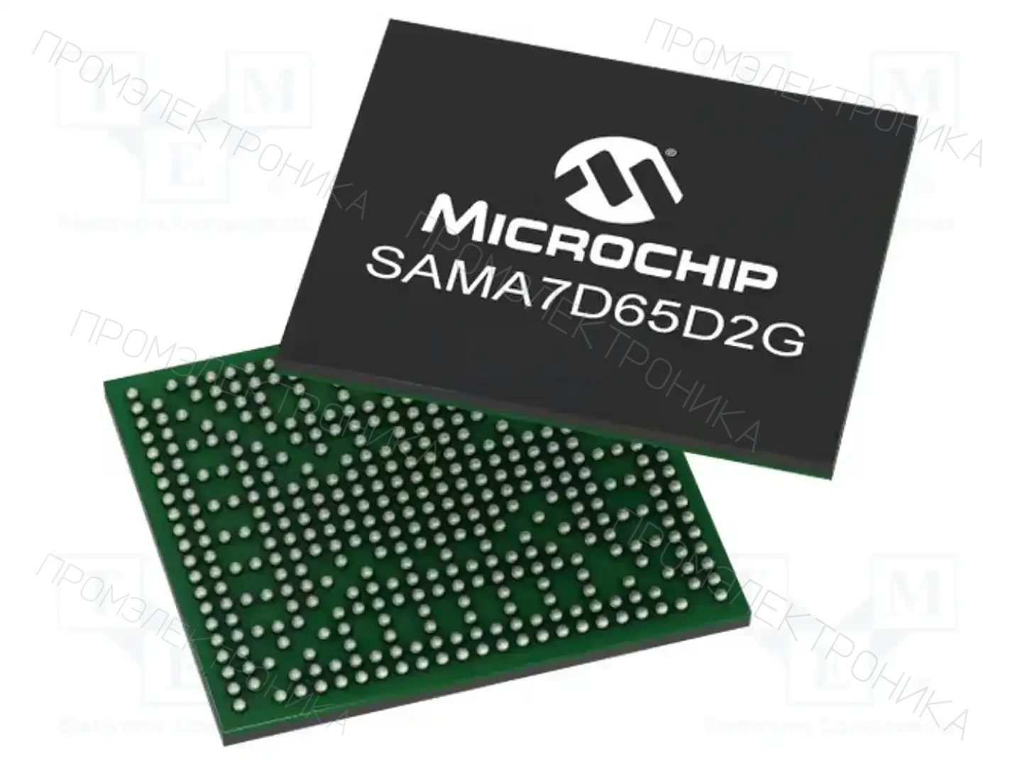 Microchip Technology SAMA7D65D2GT-V/4UB — Микропроцессоры Microchip