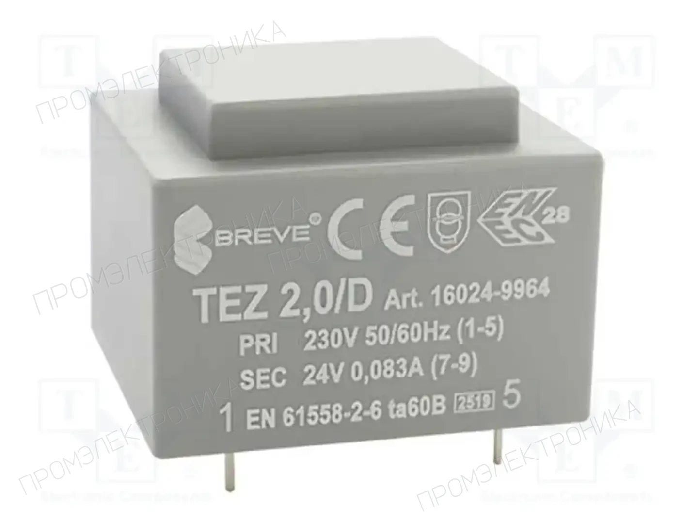 BREVE TUFVASSONS 16024-9964 — Трансформаторы PCB