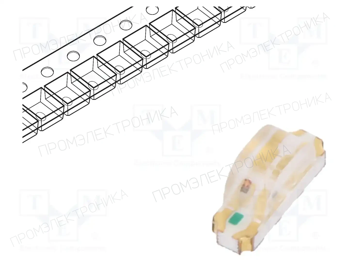 REFOND RF-W1S118TS-A42 — Светодиоды SMD цветные