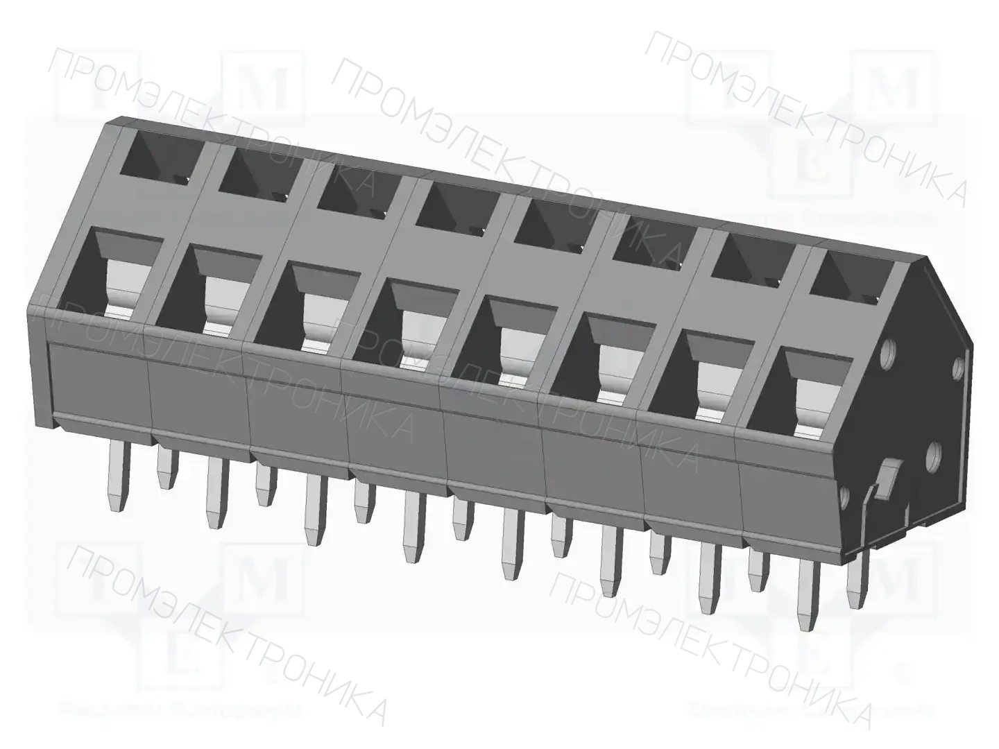AMPHENOL ANYTEK HG0800800000G — Клеммные колодки для печатных плат