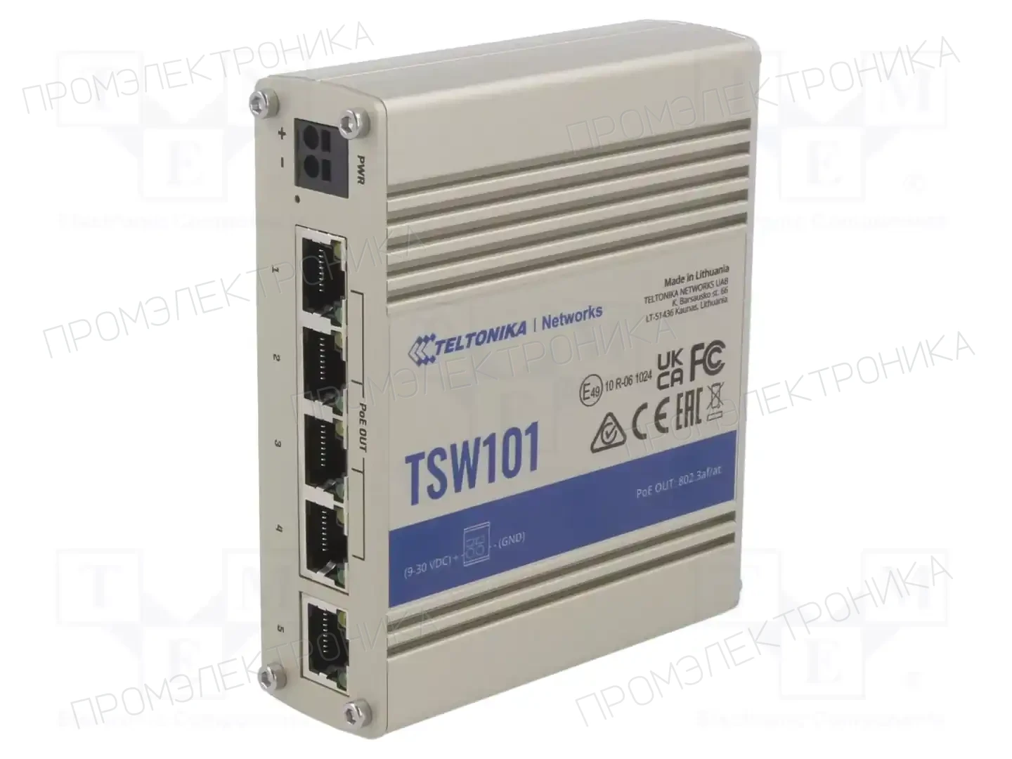 TELTONIKA TSW101000000 — Модули M2M (GPRS/LTE/5G)