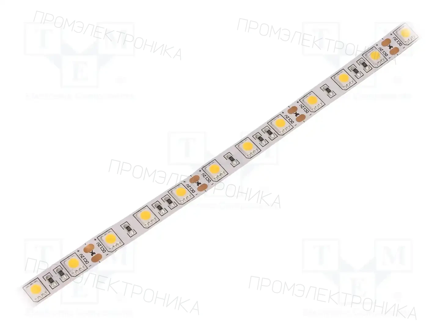 WISVA OPTOELECTRONICS HH-S60F010-5050-12 WW WHITE PCB IP20 — Источники света - светодиодные ленты