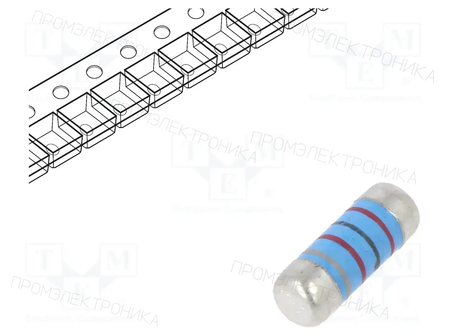 Viking CSRV0207FTDT8202 — Резисторы SMD