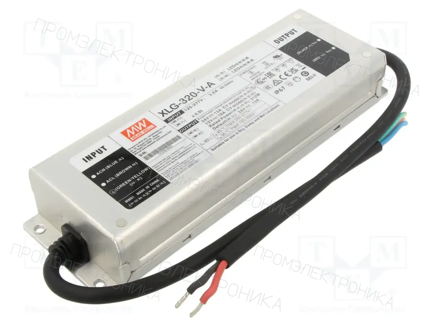 MEAN WELL XLG-320-V-A — Блоки питания для LED