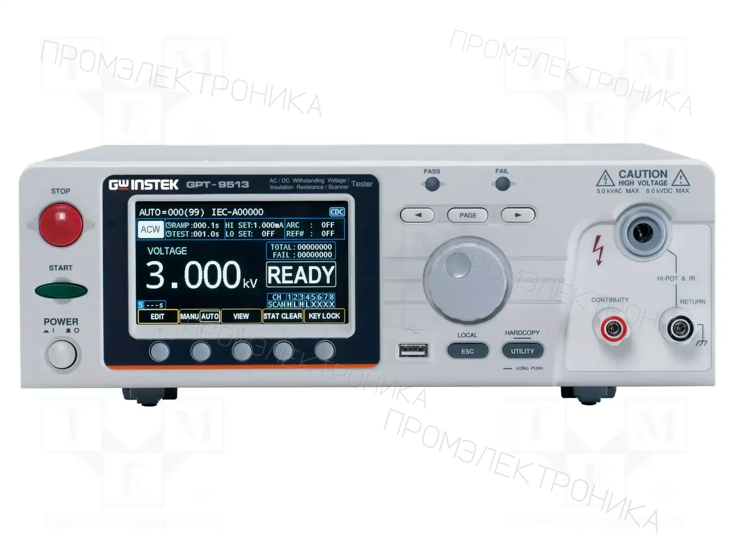 GW INSTEK GPT-9513 — Тестеры электробезопасности