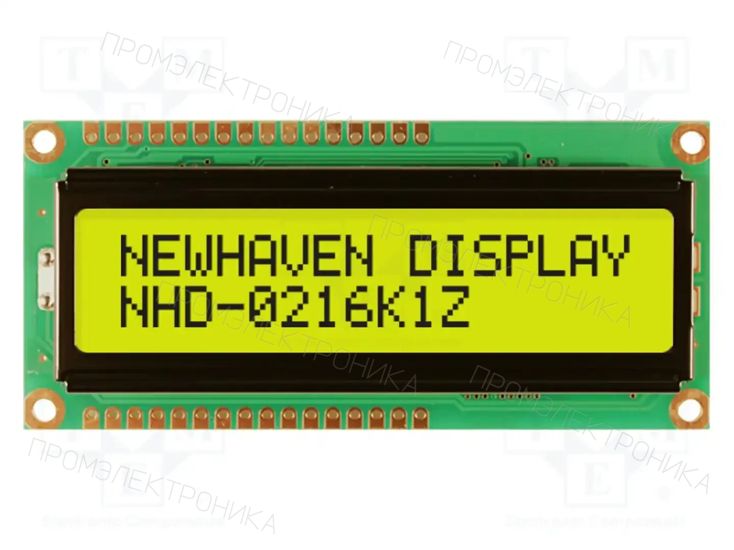 NEWHAVEN DISPLAY INTERNATIONAL NHD-0216K1Z-FL-GBW — Дисплеи LCD буквенно-цифровые