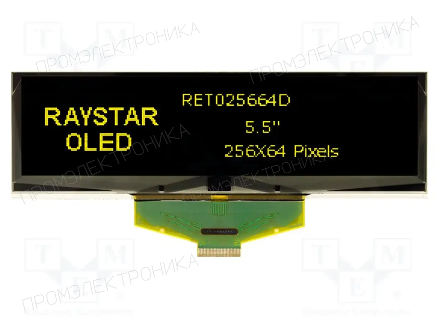 RAYSTAR OPTRONICS RET025664DYPP3N00000 — Дисплеи OLED графические