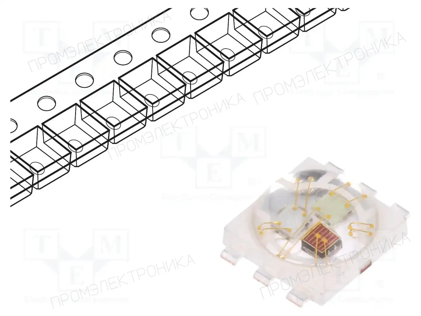 ProLight Opto PP6N-3LFE — Светодиоды мощности цветные - Emitter