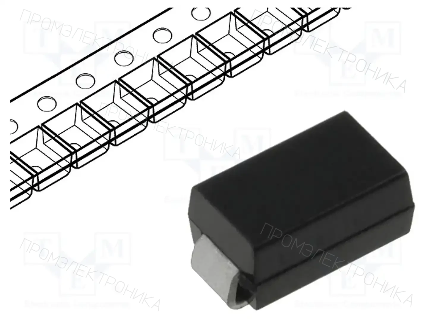 TAIWAN SEMICONDUCTOR 1SMA200Z — Стабилитроны SMD