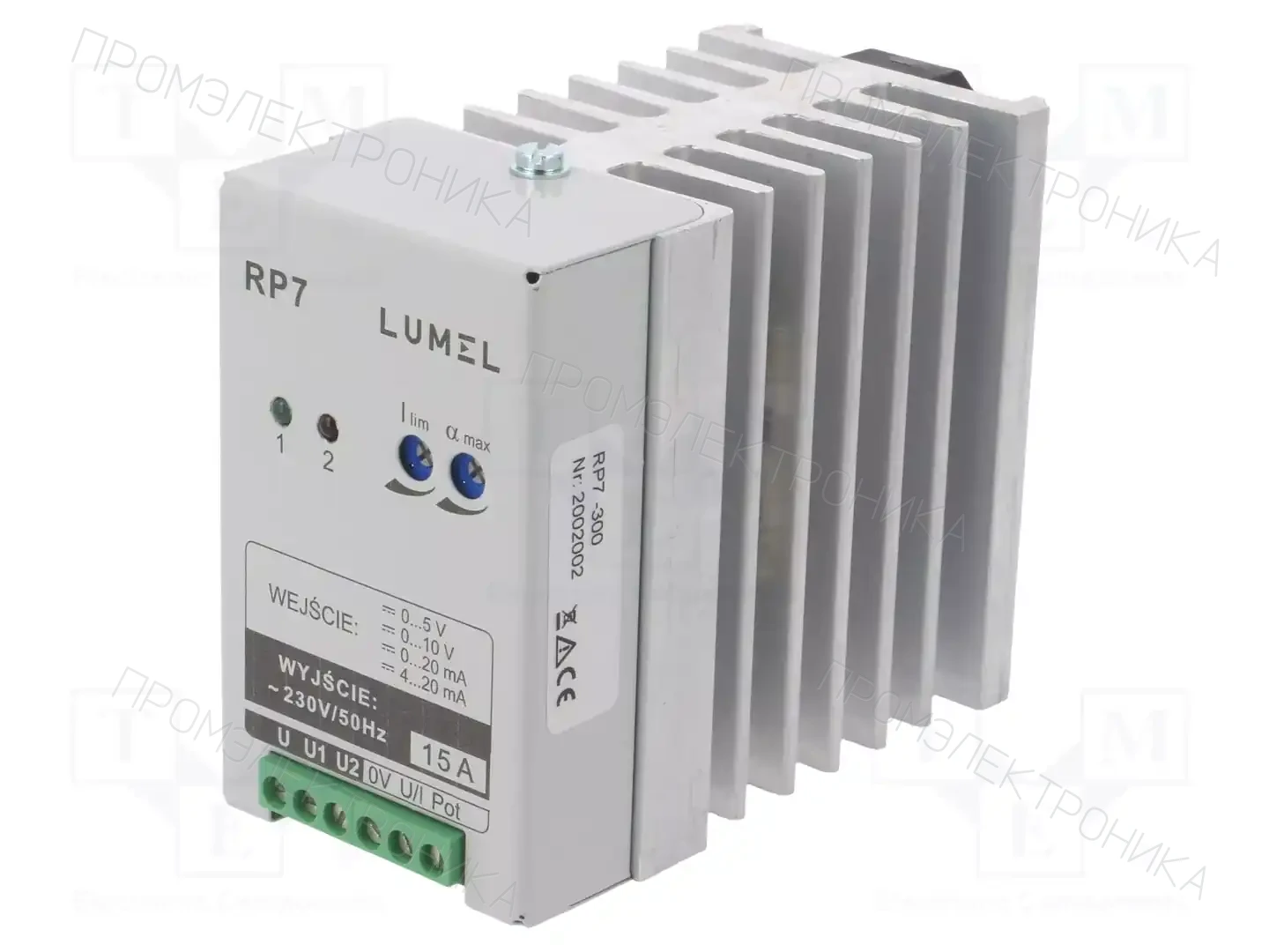 LUMEL RP7-300 — Контроллеры двигателей AC