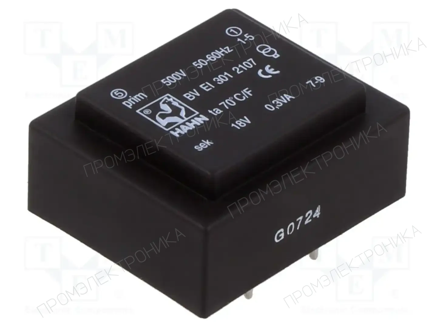 HAHN BV EI 301 2107 — Трансформаторы PCB