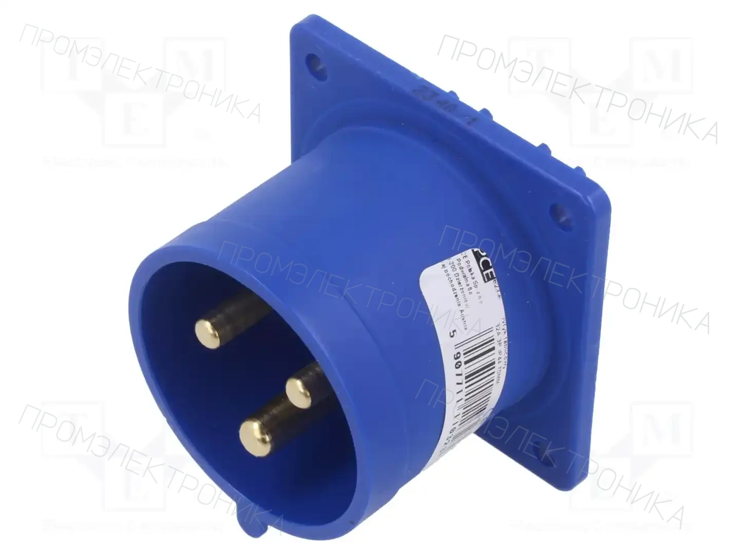 PCE 623-6 — Многофазные разъемы IEC 60309