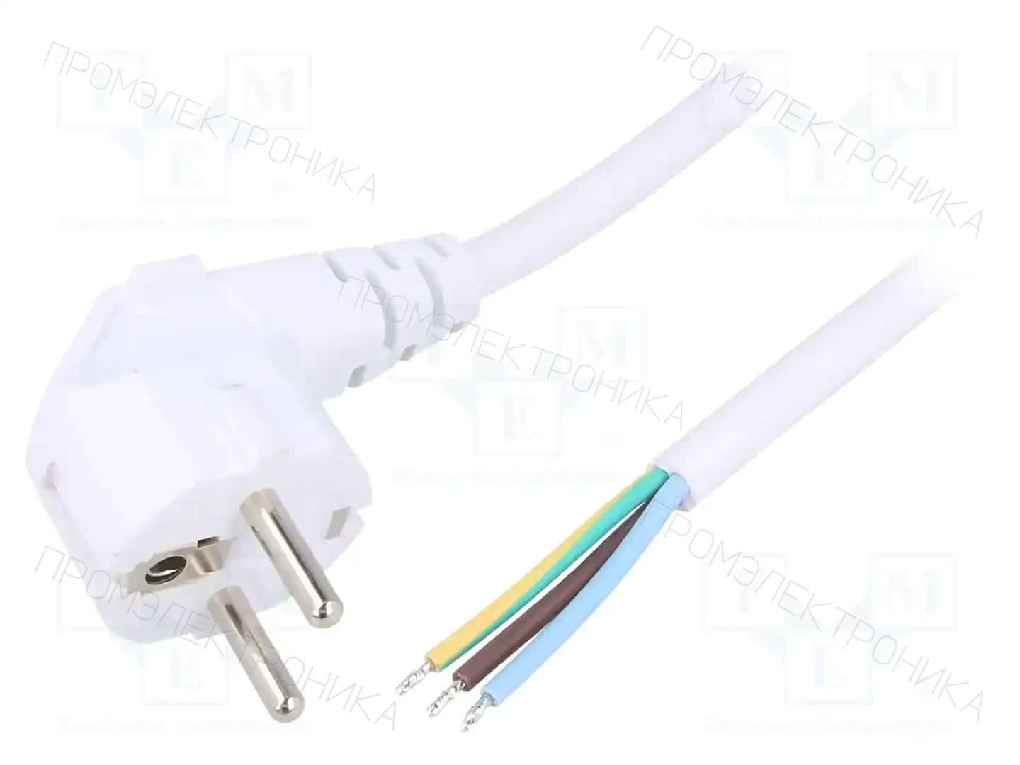 LIAN DUNG LT322 H05VV-F 3X1.5 5.0M WHT — Кабели питания компьютерные и универс