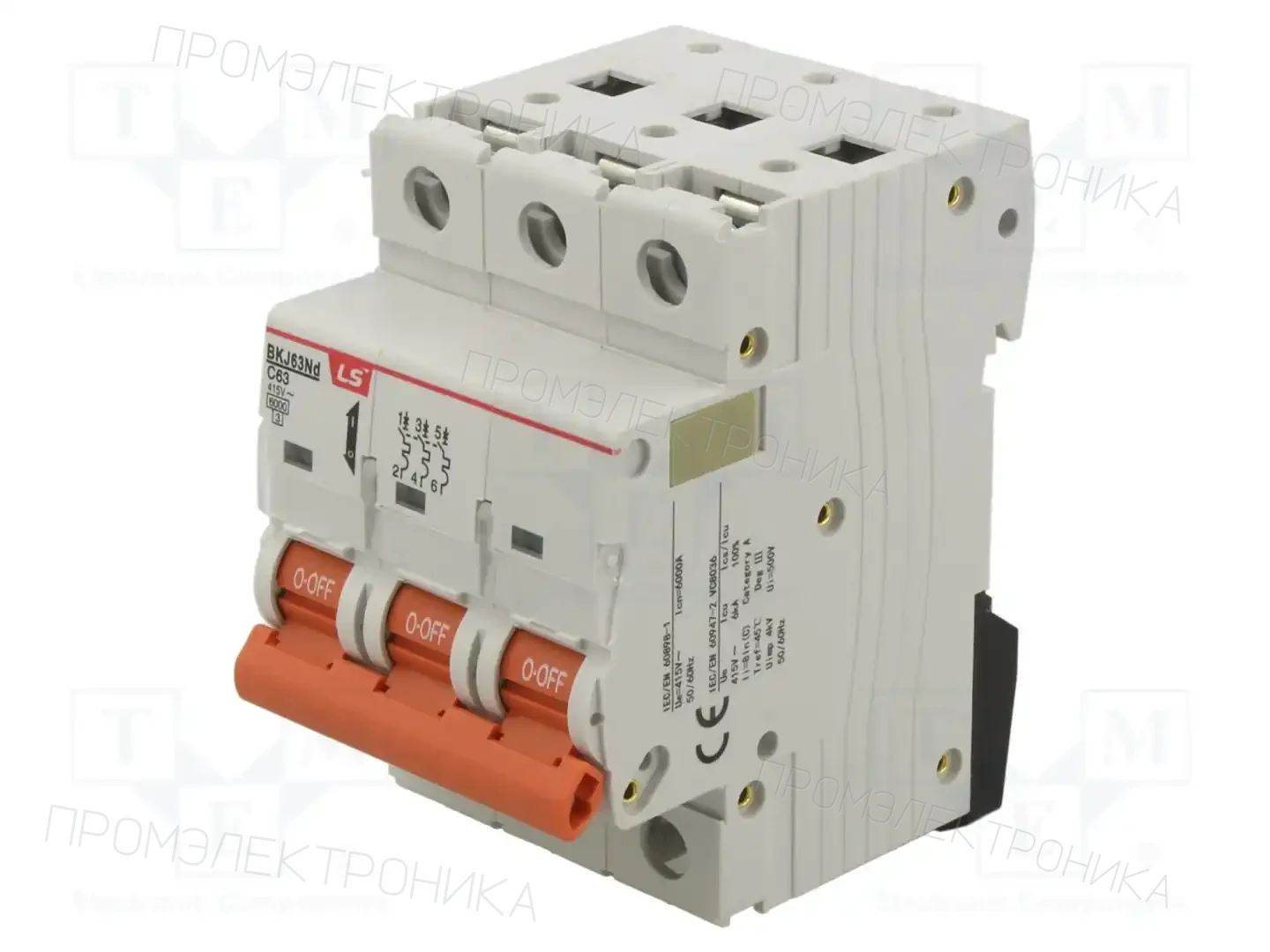 LS ELECTRIC BKJ63ND 3P C63 — Выключатели максимального тока