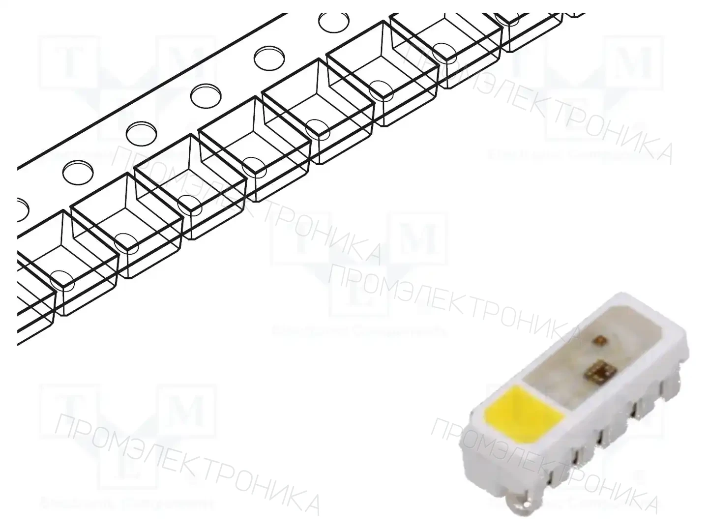 OPTOSUPPLY OSSK5SS52 — Светодиоды SMD цветные