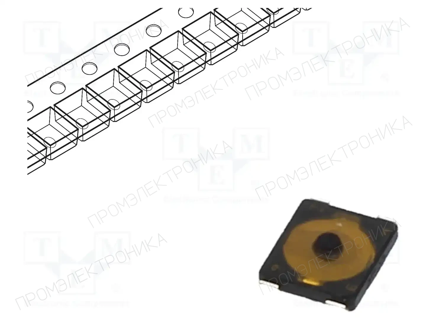 PANASONIC EVPAFFB65 — Микропереключатели TACT
