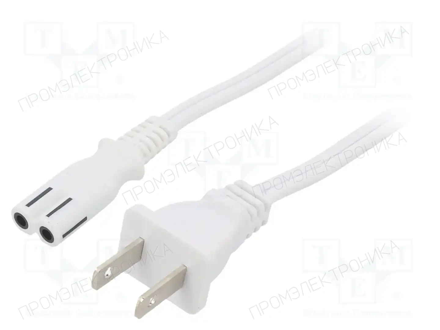 LIAN DUNG LT-301+503B SPT-2 18/2 105C WHT 1M — Кабели питания компьютерные и универс