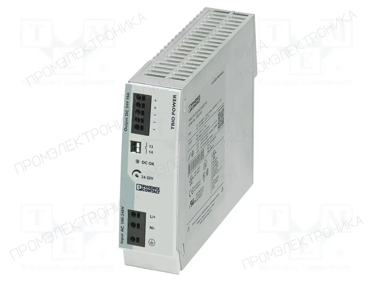 PHOENIX CONTACT 2903149 — Блоки питания на DIN-рейку