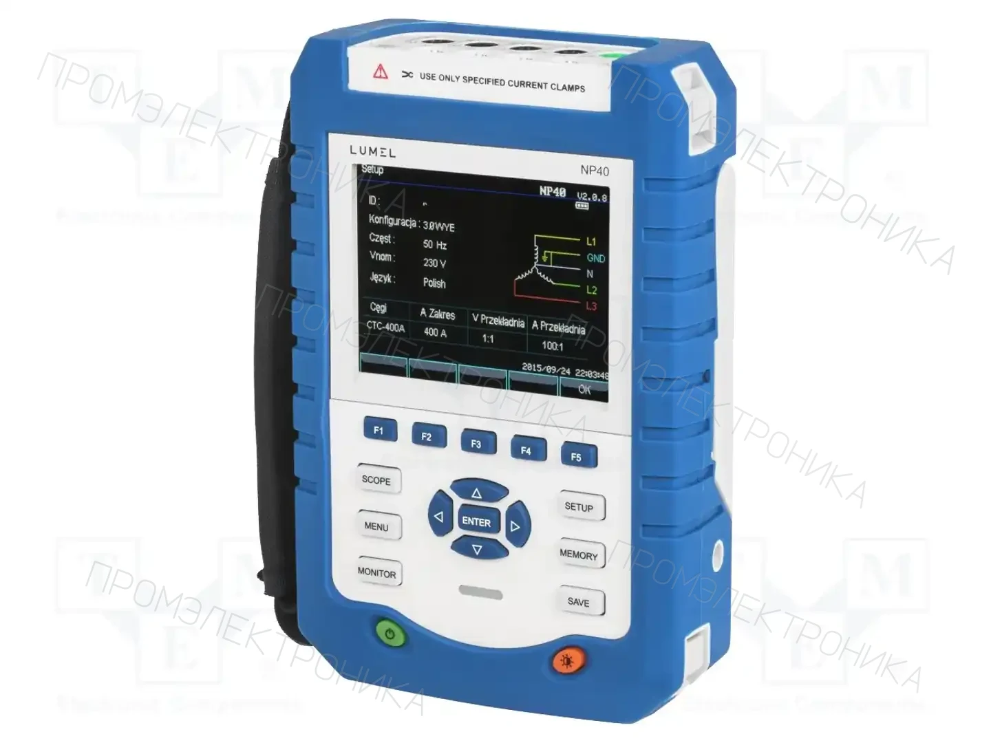 LUMEL NP40 400M0 — Анализаторы качества электроэнергии