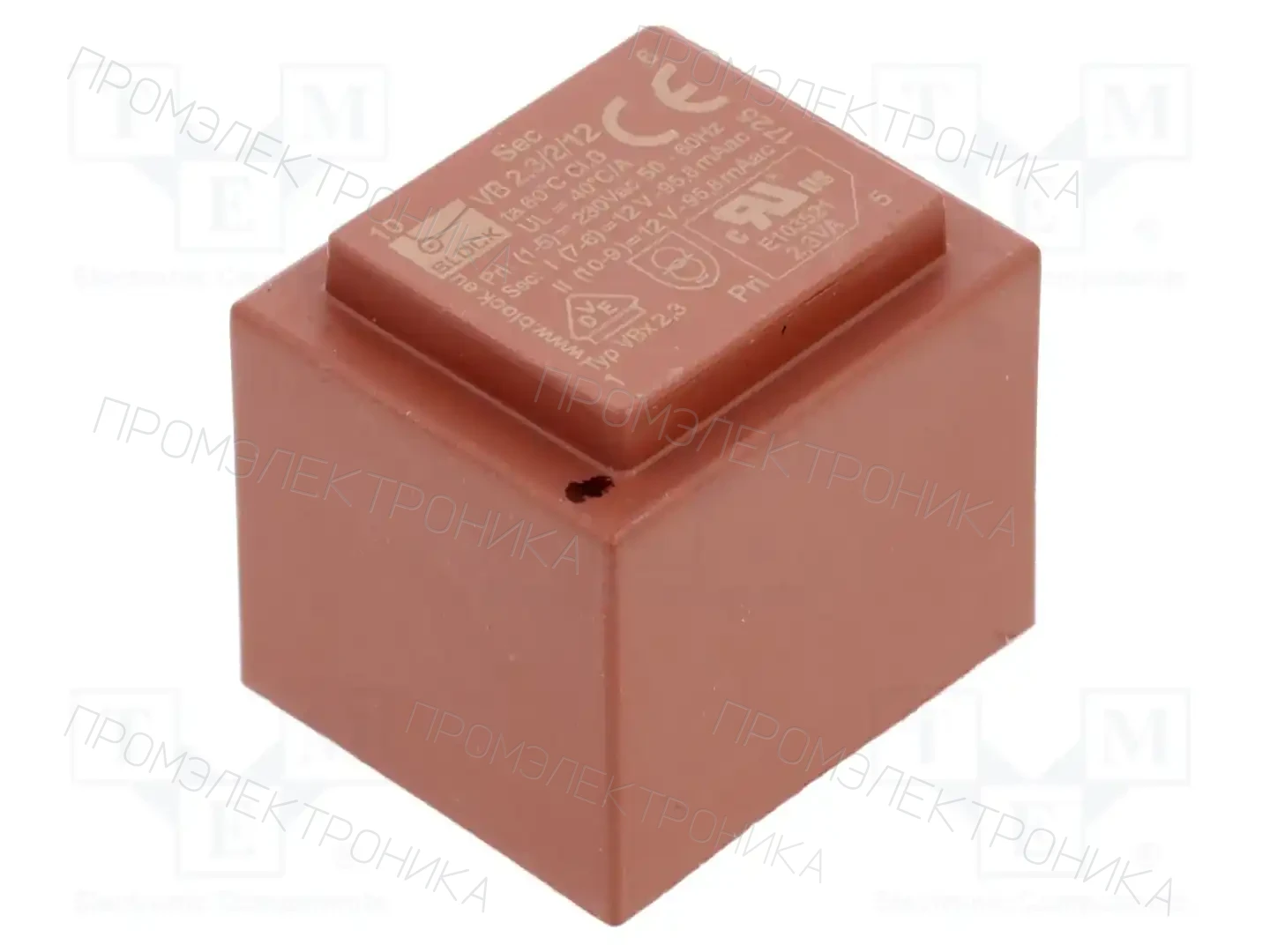 BLOCK VB 2,3/2/12 — Трансформаторы PCB
