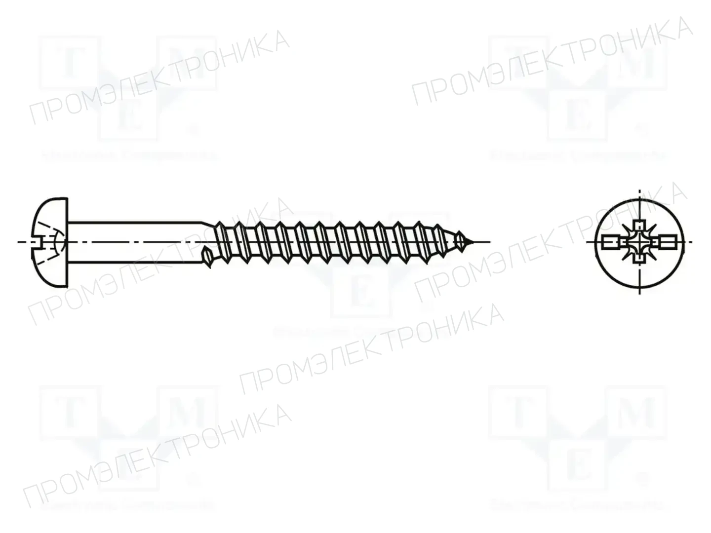 BOSSARD 3438524 — Шурупы