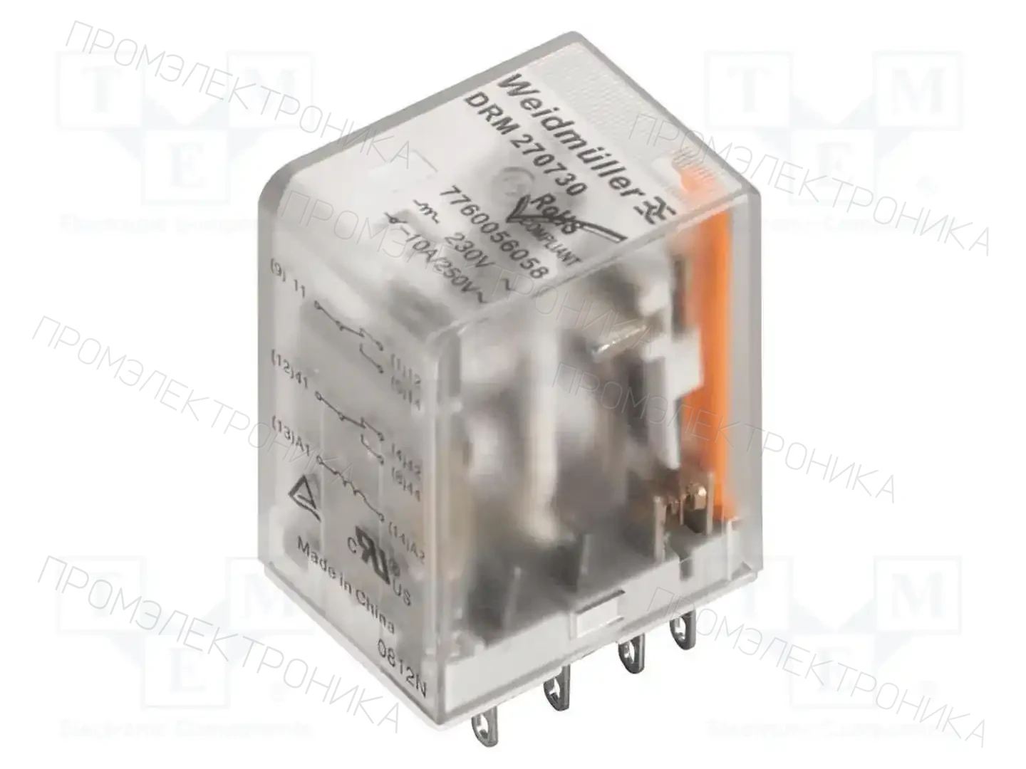 WEIDMÜLLER 7760056053 — Реле электромагн. промышленные