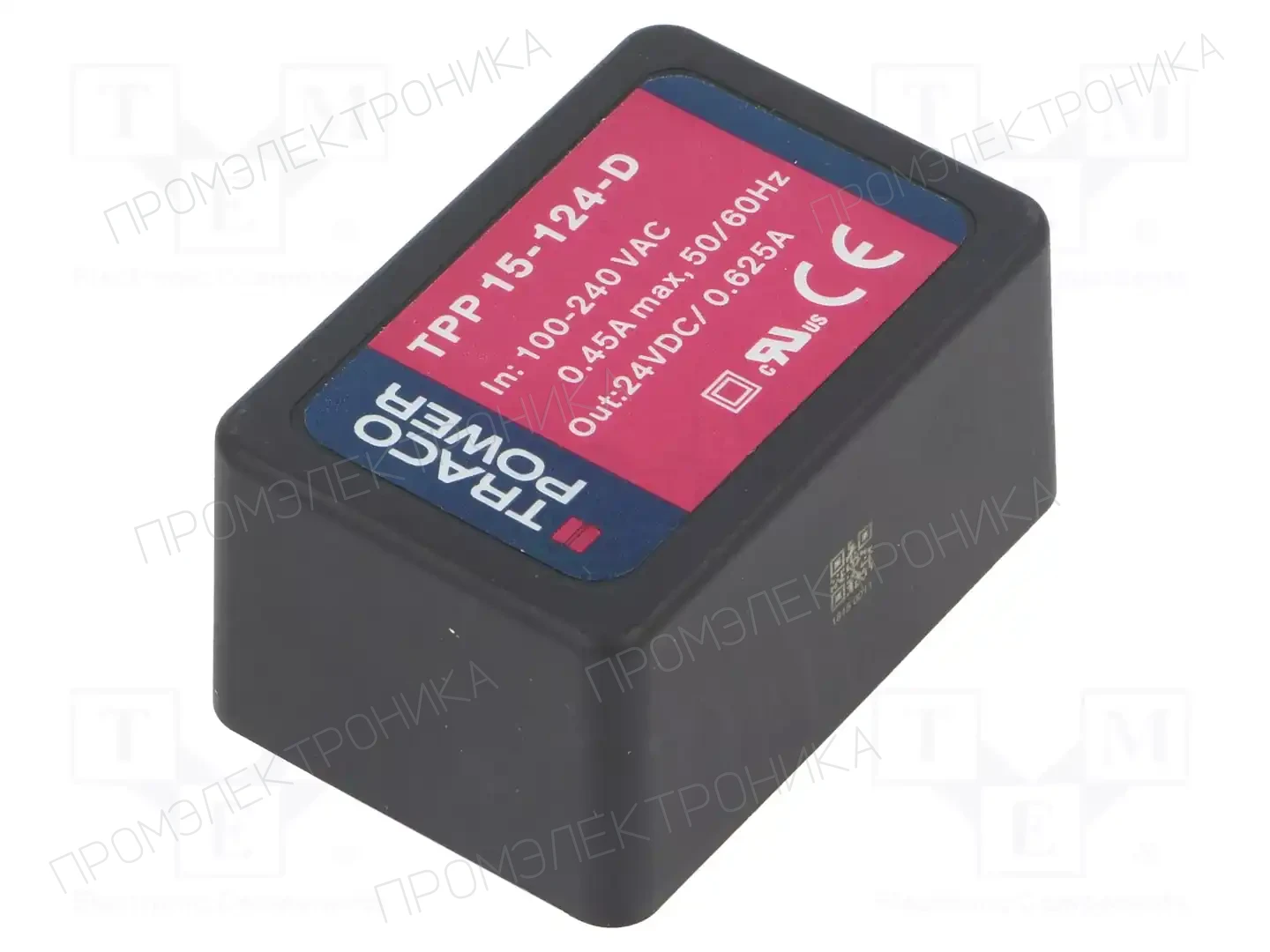 TRACO POWER TPP 15-124-D — Преобразователи AC/DC для PCB