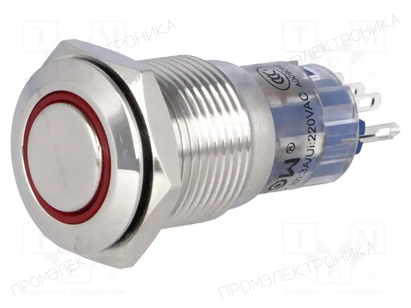ONPOW LAS2-GQF-11ZE/R24V/S-FP — Переключатели кнопочные
