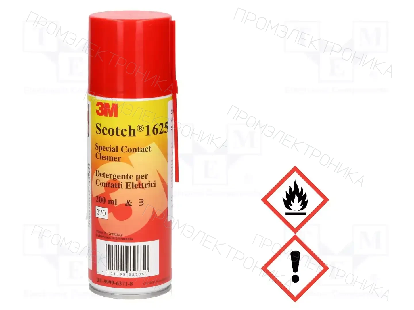 3M SCOTCH 1625 200ML — Препараты чистящие и консервирующие