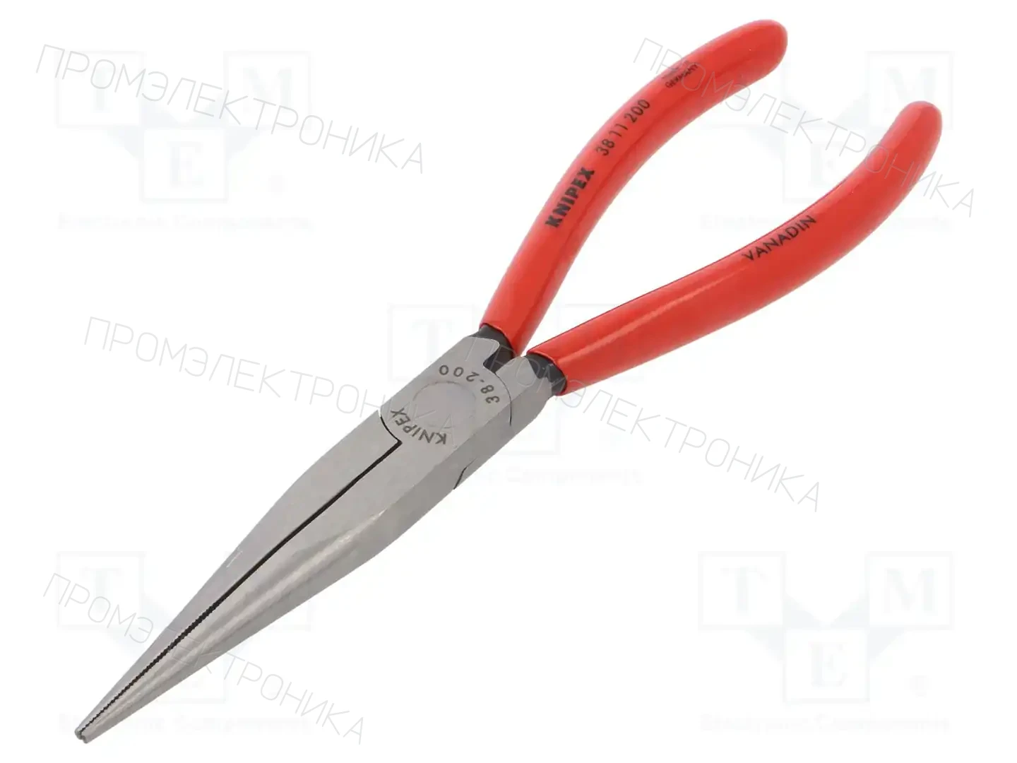 KNIPEX 38 11 200 — Клещи-кусачки плоские и полукруглые