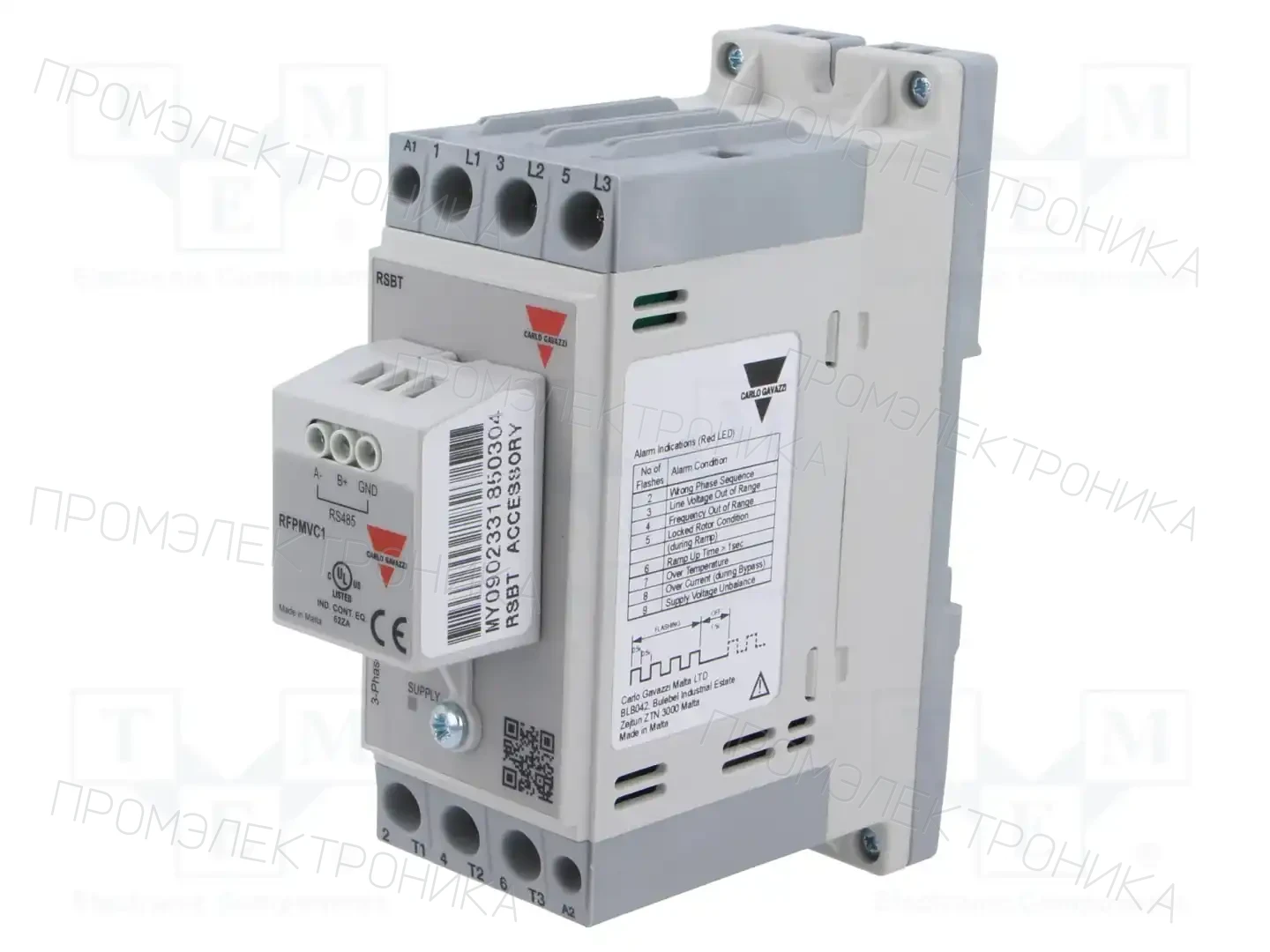 CARLO GAVAZZI RSBT4016EVC1HP — Устройства плавного пуска