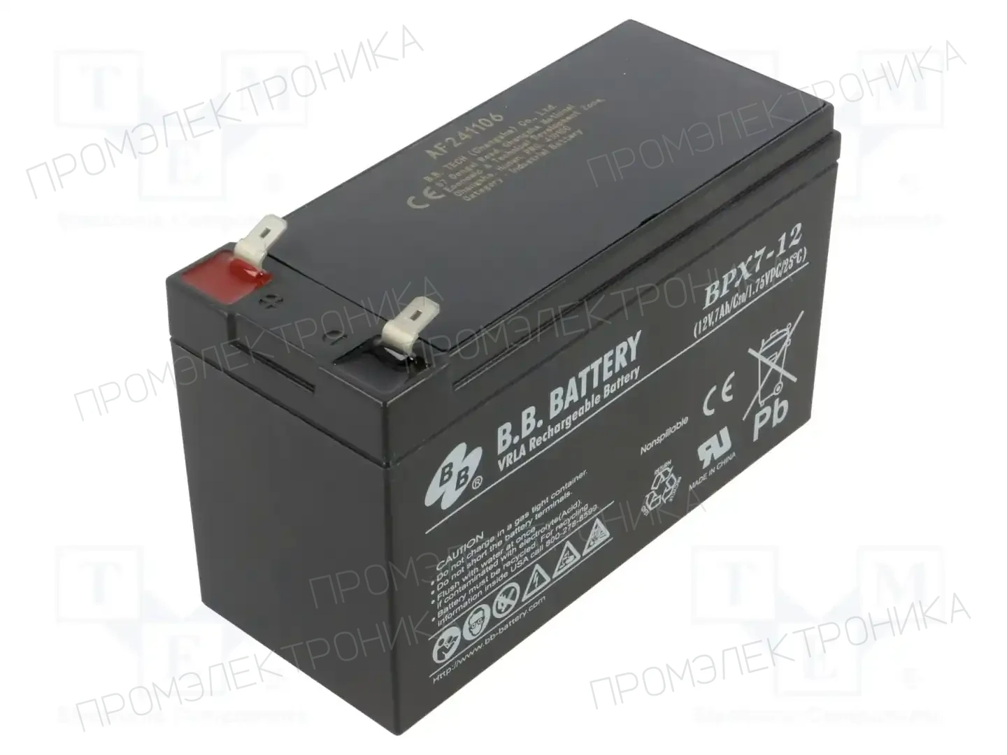 B.B. Battery BPX 7-12 T2 — Аккумуляторы кислотные