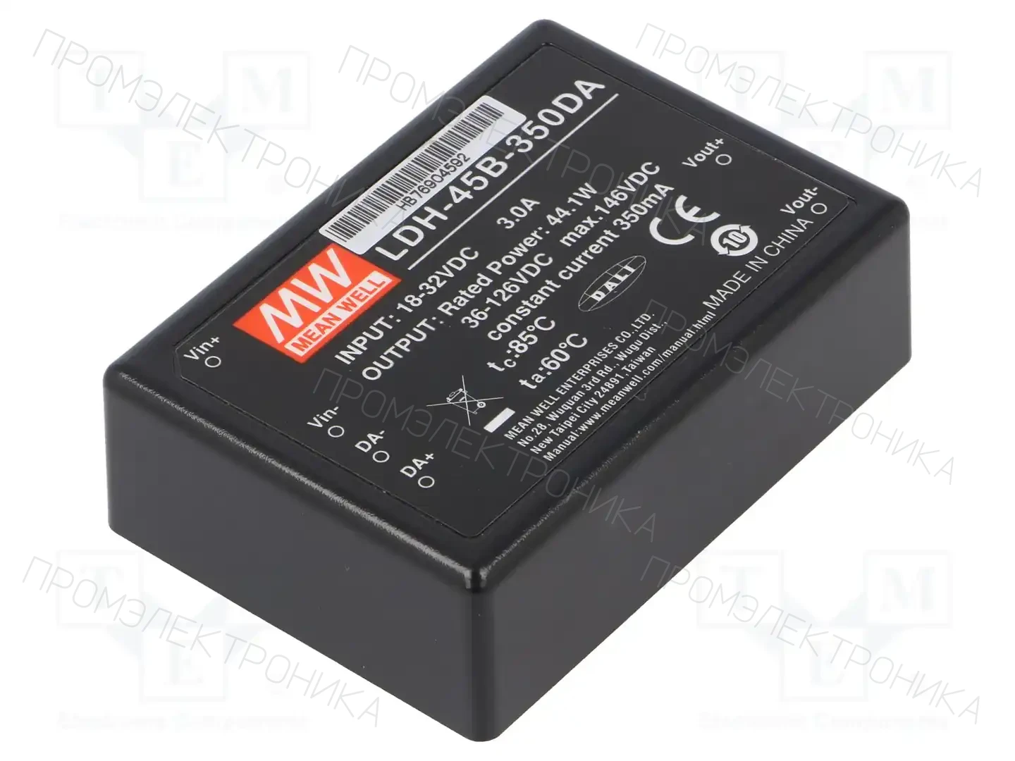 MEAN WELL LDH-45B-350DA — Преобразователи DC/DC