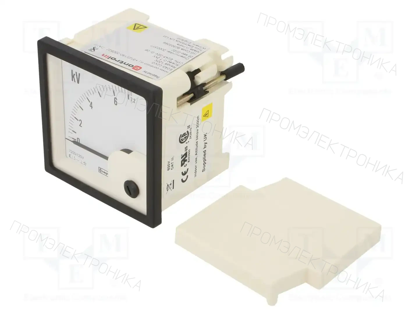 CROMPTON / TE CONNECTIVITY 039-70217-0120-120V-0-7,2KV — Вольтметры