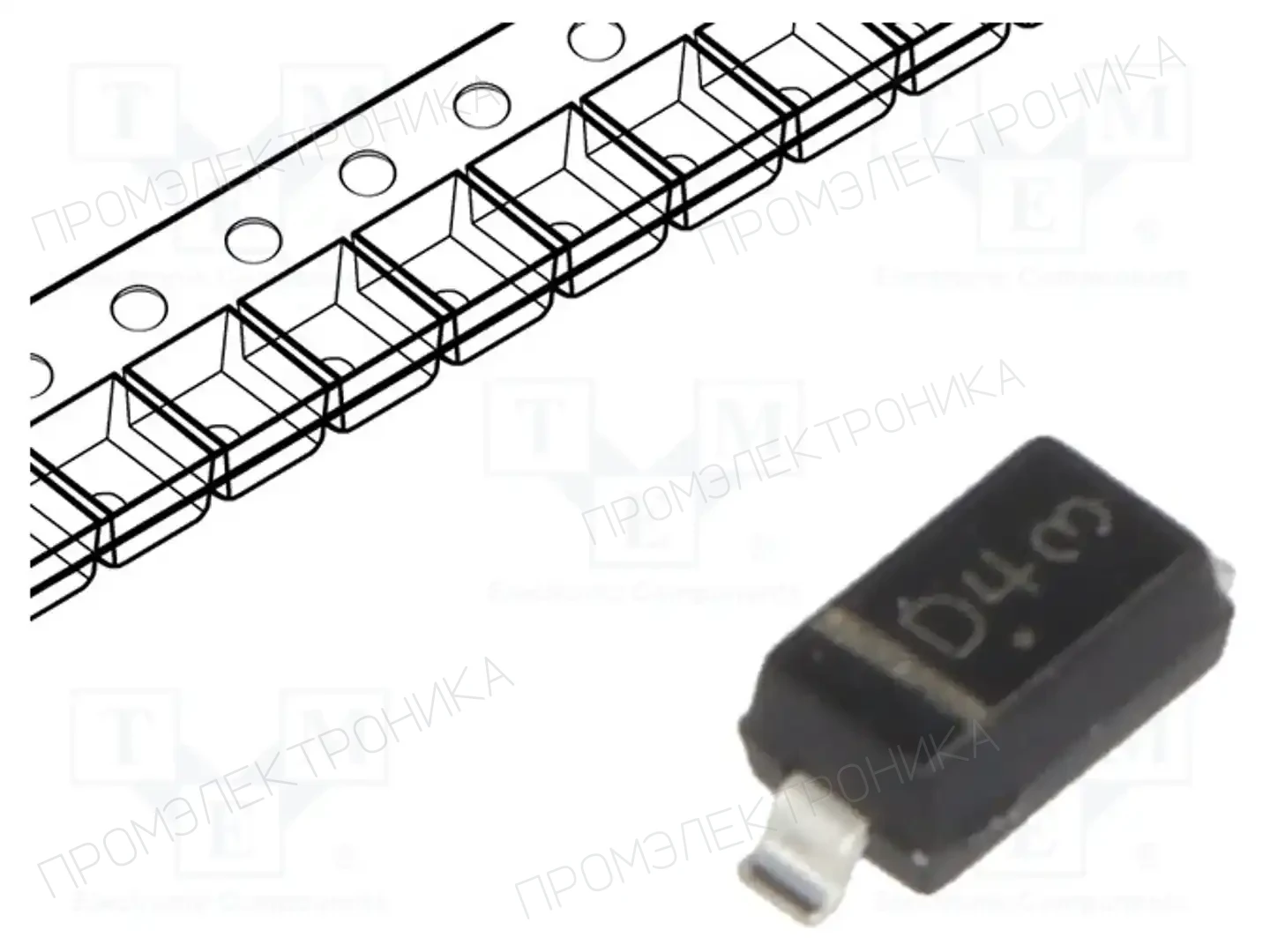 onsemi MMSZ5229BT1G — Стабилитроны SMD
